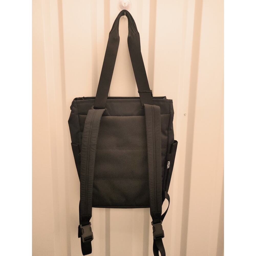 Timbuk2 Scholar Convertible Tote Bag Laptop Carry-On Jet Black NWT - Picture 5 of 6